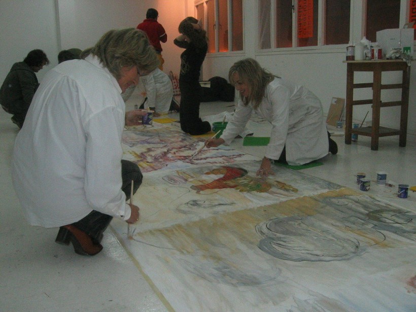 Dibujo, huella y arte