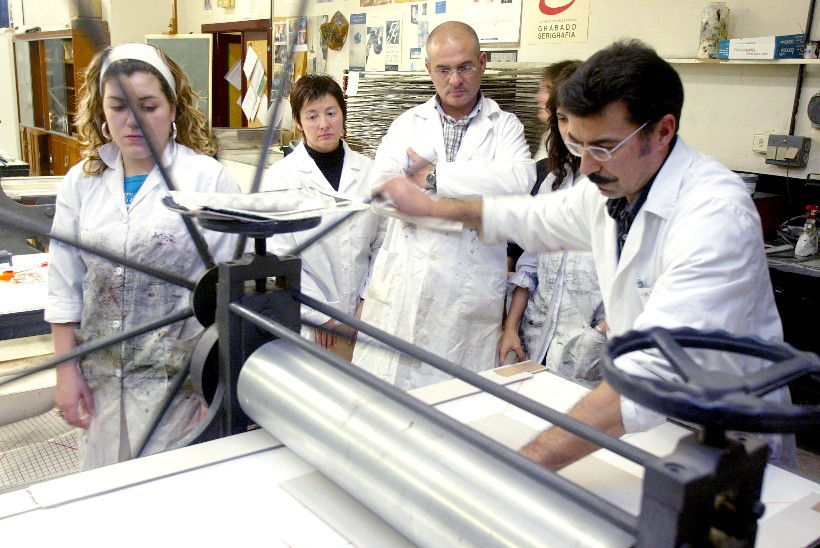 Técnicas inéditas con planchas elásticas